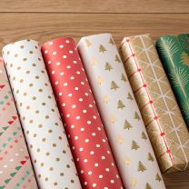 printed gift wrap